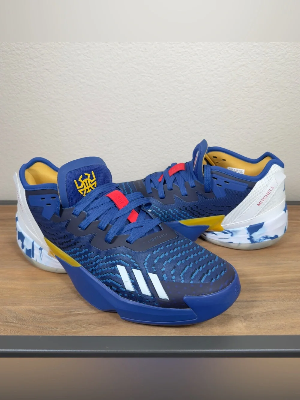 Adidas DON Issue 4 McDonalds All American Games Blue IE4517 Men Size 11.5 Shoes